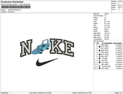 Nike Dinoco Car B