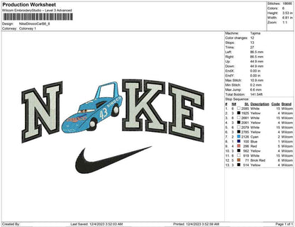 Nike Dinoco Car B