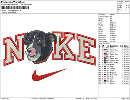 Nike Dog Face B