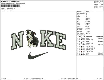 Nike Dog Sit