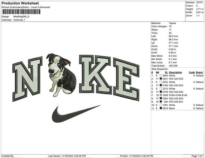 Nike Dog Sit