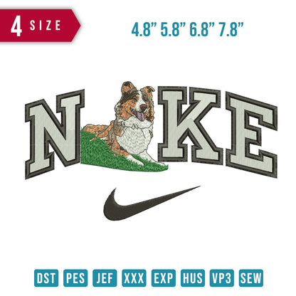 Nike Dog Sit At grass