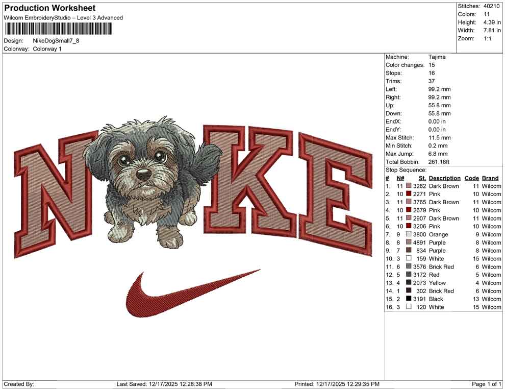 Nike Dog Small