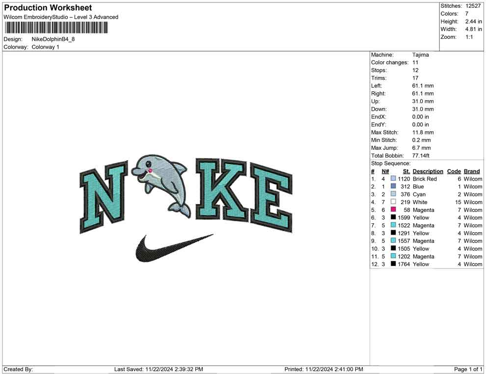 Nike Dolphin B