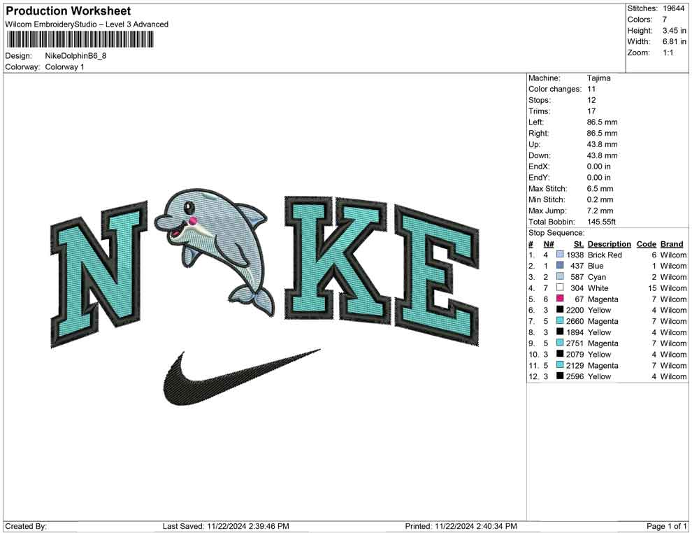 Nike Dolphin B