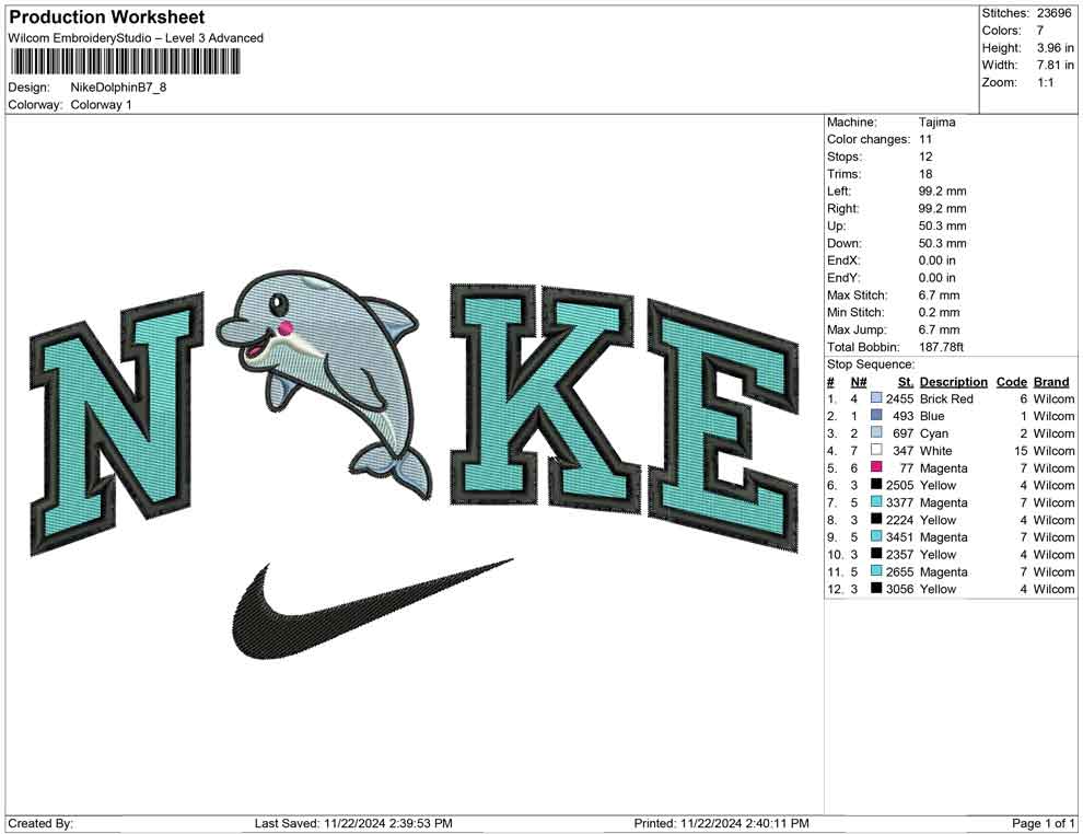 Nike Dolphin B