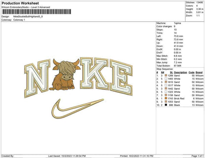 Nike Double bull Highland