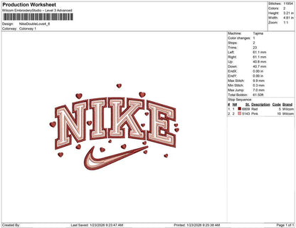 Nike Double Love