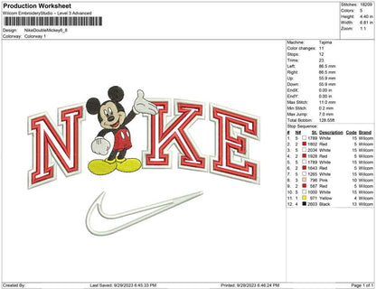 Nike Double Mickey