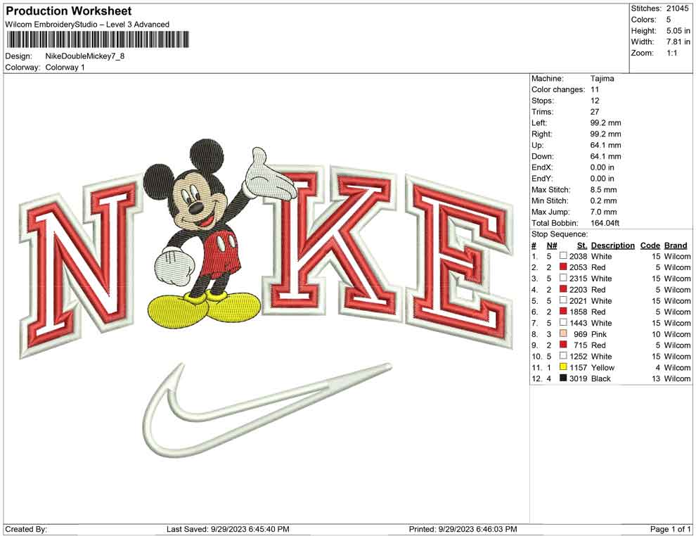 Nike Double Mickey