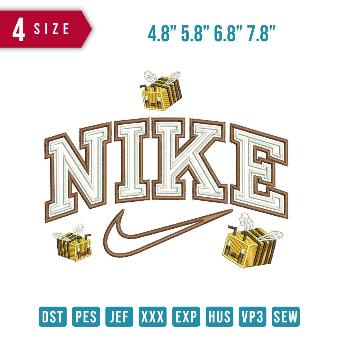 Nike Double Minecraft Bees