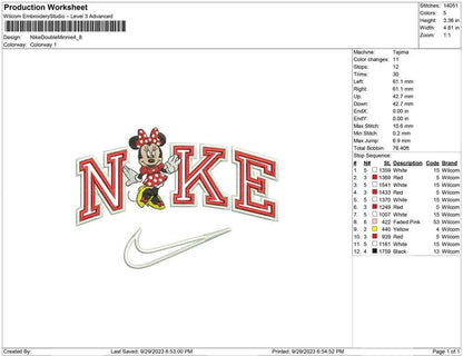 Nike Double Minnie