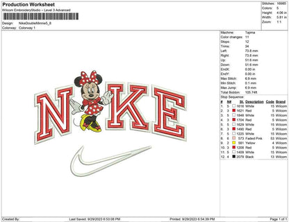Nike Double Minnie