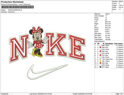 Nike Double Minnie