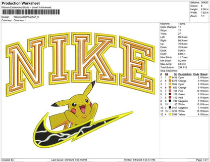 Nike Double Pikachu