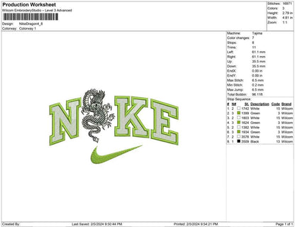 Nike Dragon