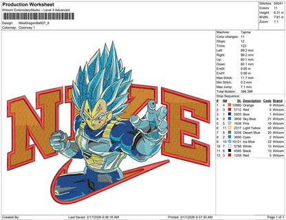 Nike Dragon Ball D
