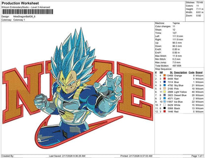 Nike Dragon Ball D