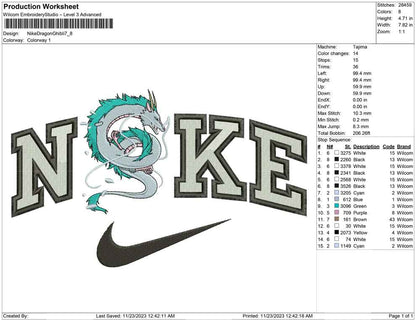 Nike Dragon Ghibli