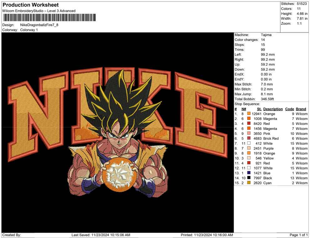 Nike Dragonballz Fire