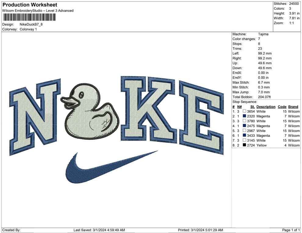 Nike Duck B