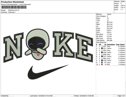Nike eve love