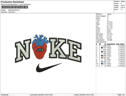 Nike Eye Heart
