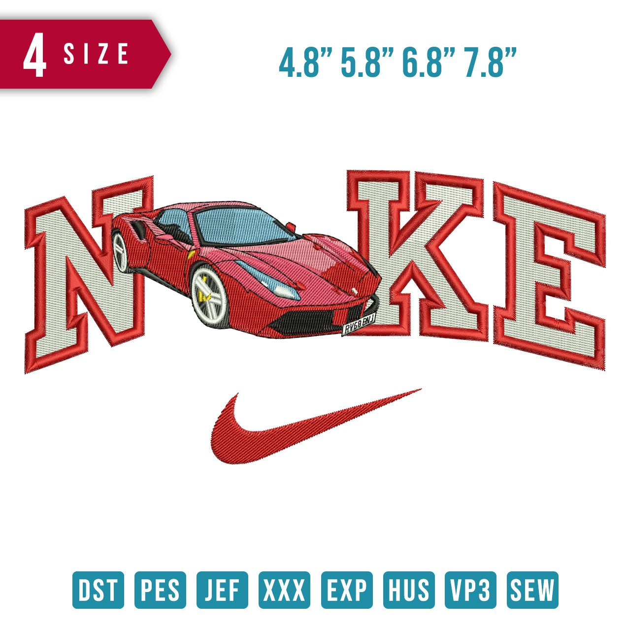 Nike Ferrari Car