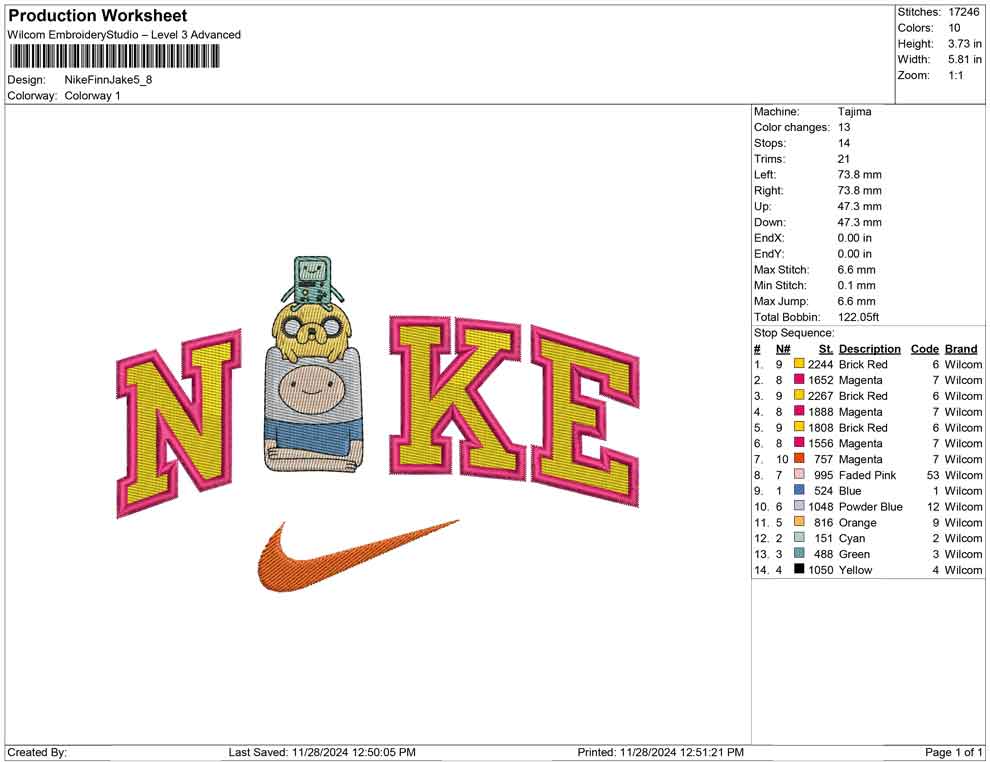 Nike Finn Jake