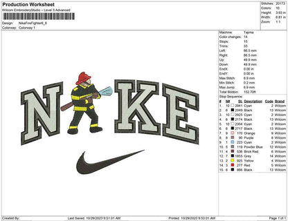 Nike Fire fighter