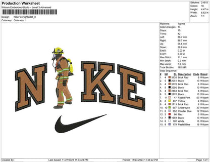 Nike Fire Fighter