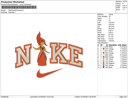 Nike Flame Princess