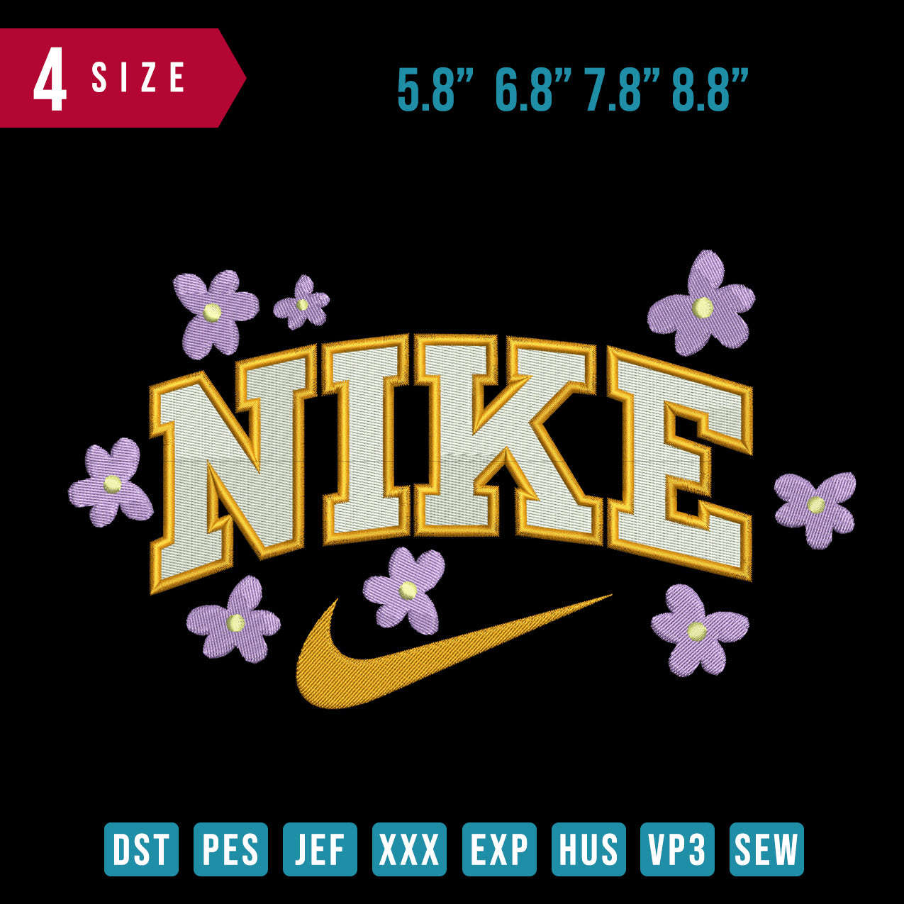 Nike Flowers Purple