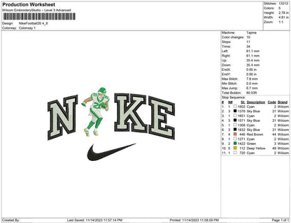 Nike football 20