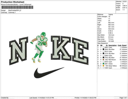 Nike football 20