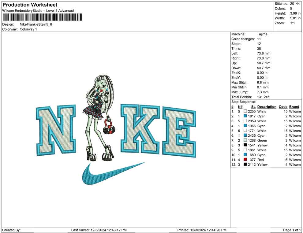 Nike Frankie Stein