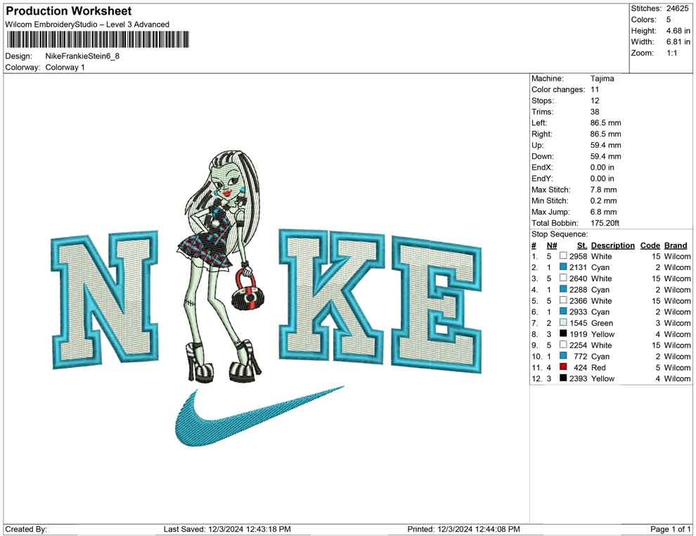 Nike Frankie Stein