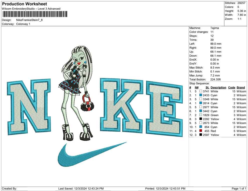 Nike Frankie Stein