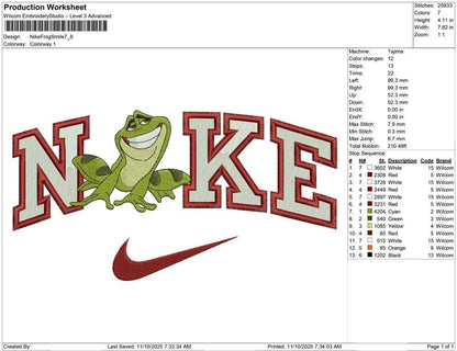 Nike Frog Smile