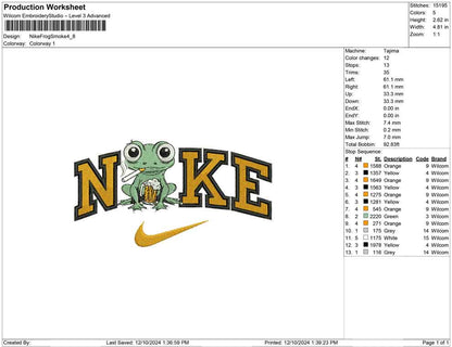 Nike Frog Smoke