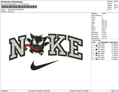 Nike Gengar Venonized