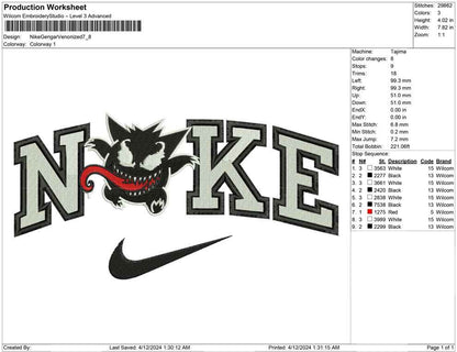 Nike Gengar Venonized