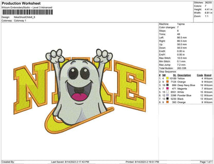 Nike Ghost Chibi