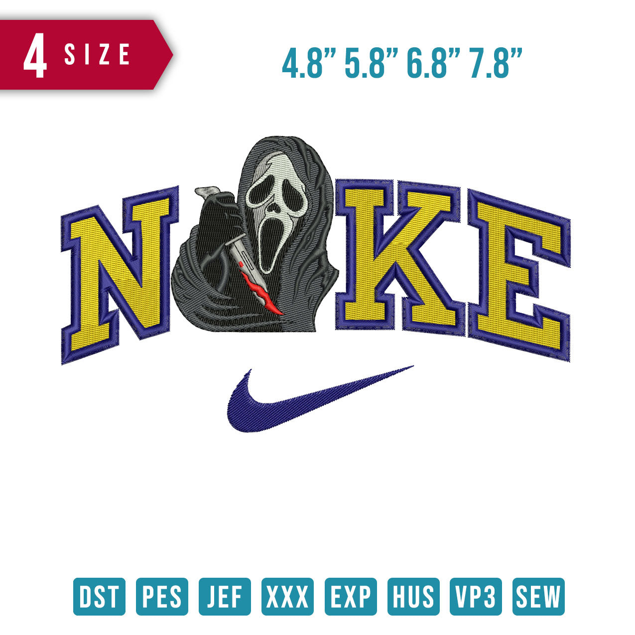 Nike Ghost Face Knife