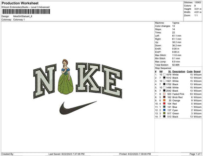 Nike Girl Statue