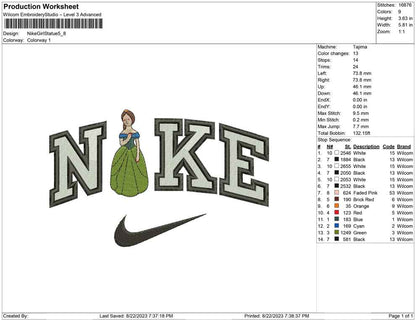 Nike Girl Statue