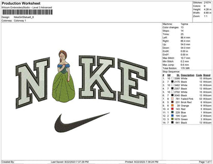 Nike Girl Statue