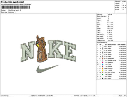 Nike Glove Hand