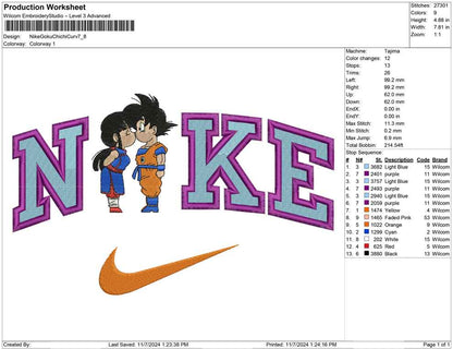 Nike Goku Chichi Curv