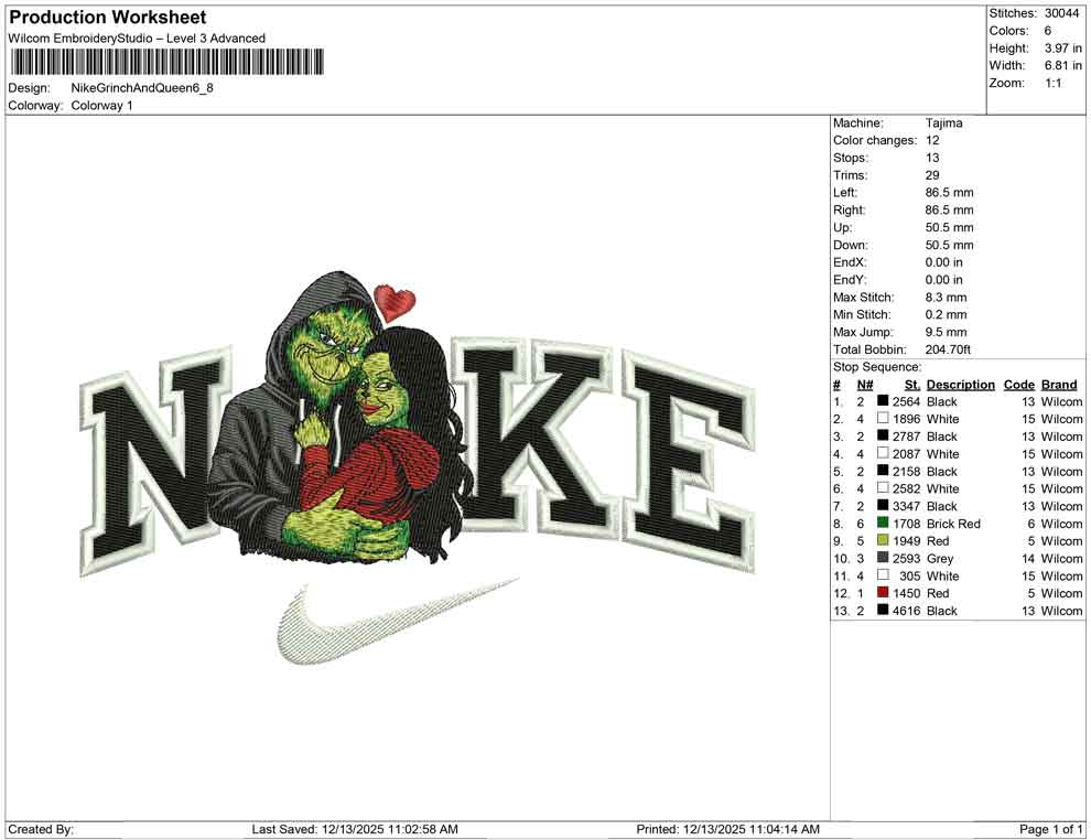 Nike Grinch And Queen